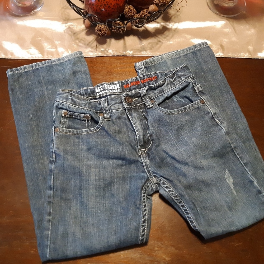 Boy's Size 10 Urban Pipeline Relaxed Bootcut